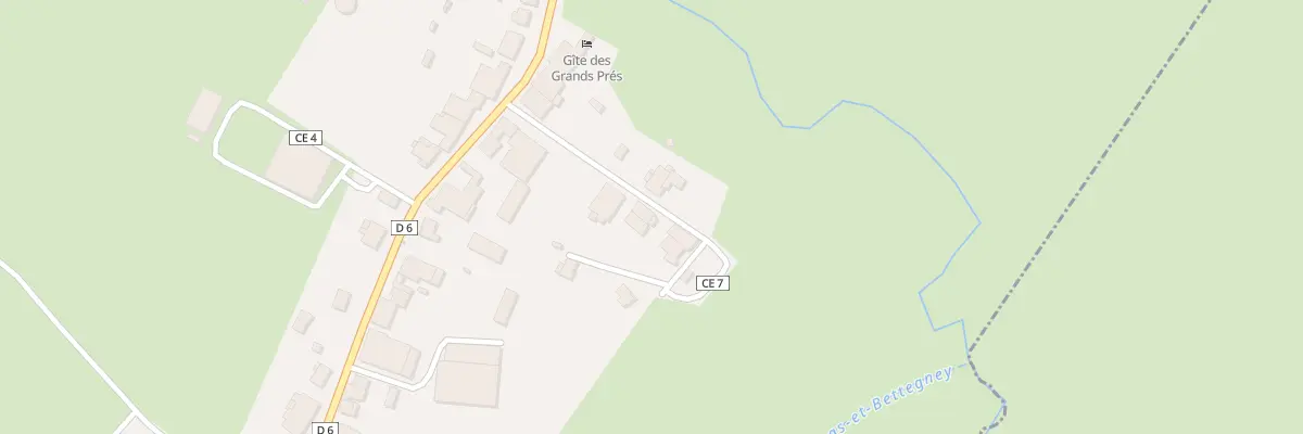 Plan du 10 Rue des Grands Prés à Damas-et-Bettegney