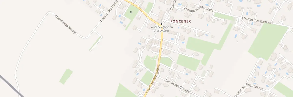Plan du 171D Rte des Grangettes à Veigy-Foncenex
