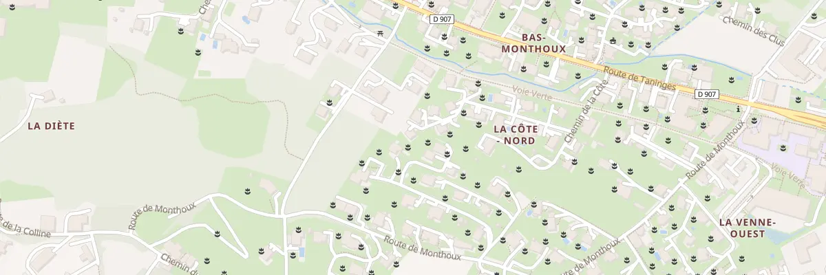 Plan du 21 Imp de la Côte Nord à Vétraz-Monthoux