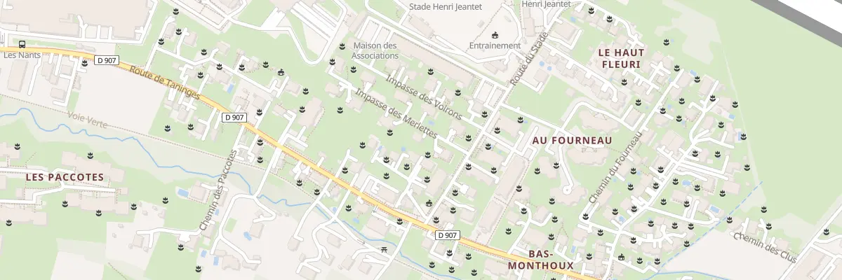 Plan du 3 Imp des Merlettes à Vétraz-Monthoux