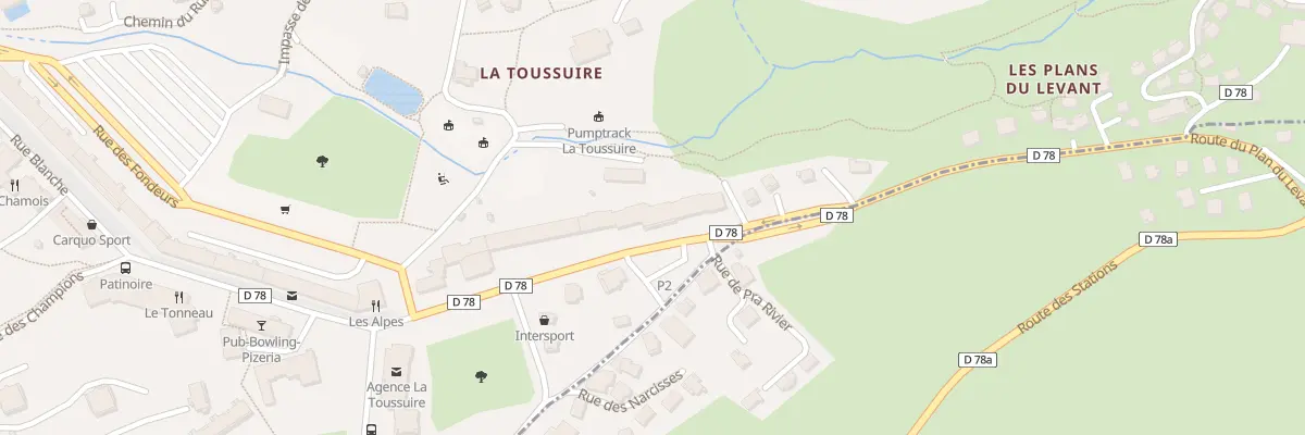 Plan du 140 Rue du Marché à Fontcouverte-la-Toussuire