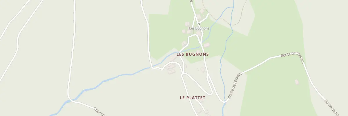 Plan du 5113 Les Bugnons à Montgilbert