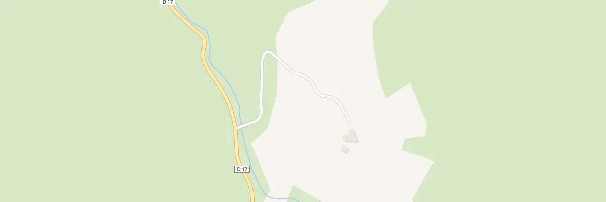 Plan du Village du Poil à Senez