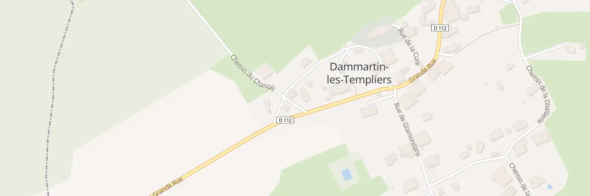 Plan du 2 Rue du Chanois à Dammartin-les-Templiers