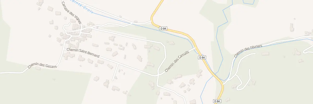 Plan du 269 Che des Camails au Thoronet