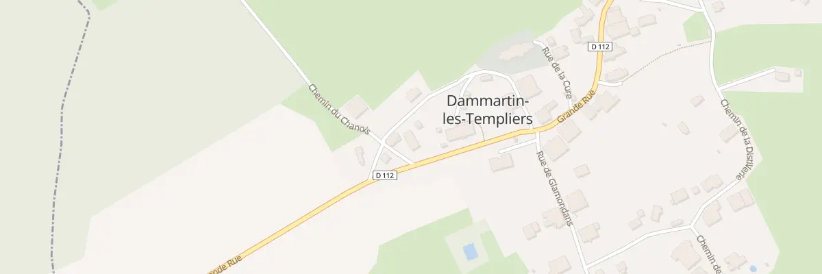 Plan du 5 Gr Grande Rue à Dammartin-les-Templiers