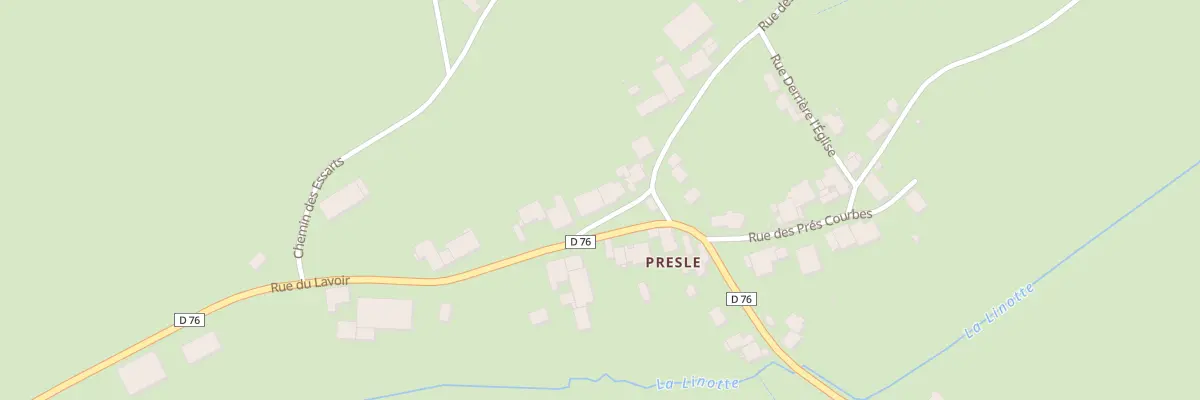 Plan du 3 Rue des Vignes à Dampierre-sur-Linotte