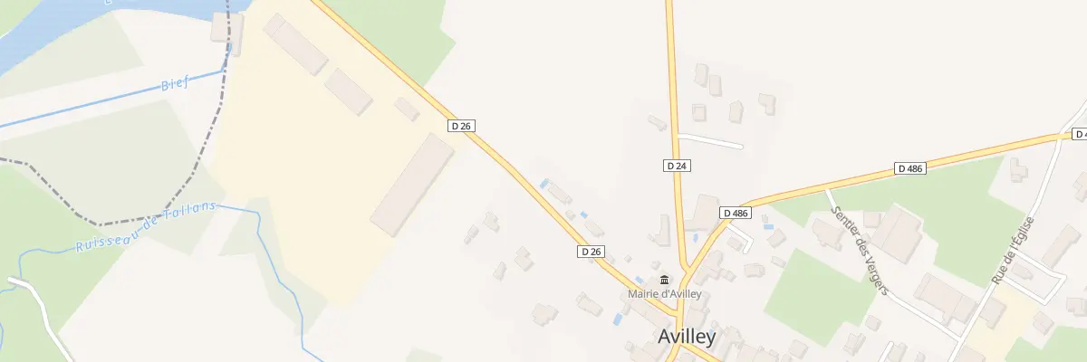 Plan du 4 Rue du Moulin à Avilley