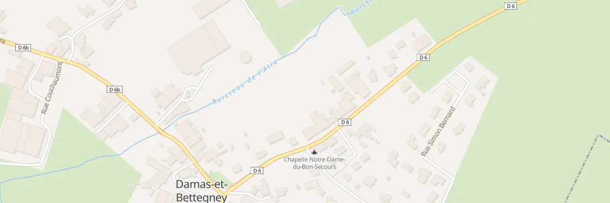 Plan du 9 Rue du Lt Larsen à Damas-et-Bettegney