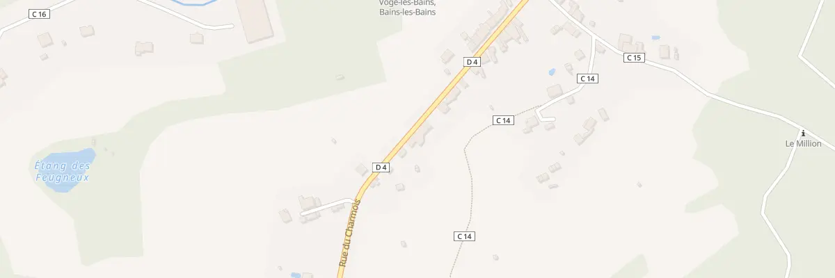 Plan du 41 Rue du Charmois à La Vôge-les-Bains