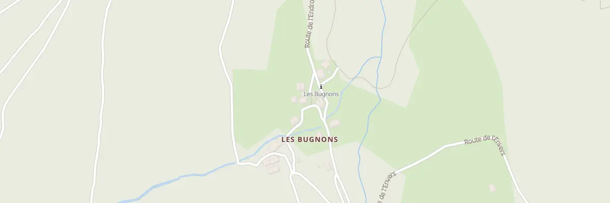 Plan du 5040 Les Bugnons à Montgilbert