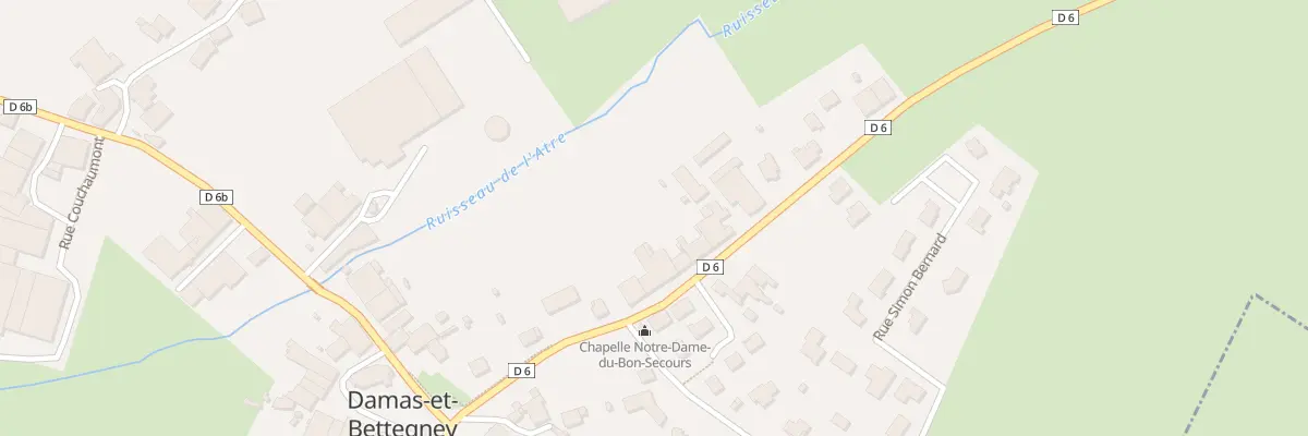 Plan du 11 Rue du Lt Larsen à Damas-et-Bettegney