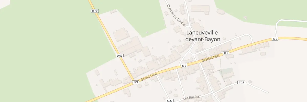 Plan du 30 Gr Grande Rue à Laneuveville-devant-Bayon