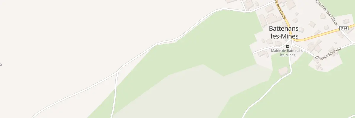 Plan du 9A Rue Principale à Battenans-les-Mines