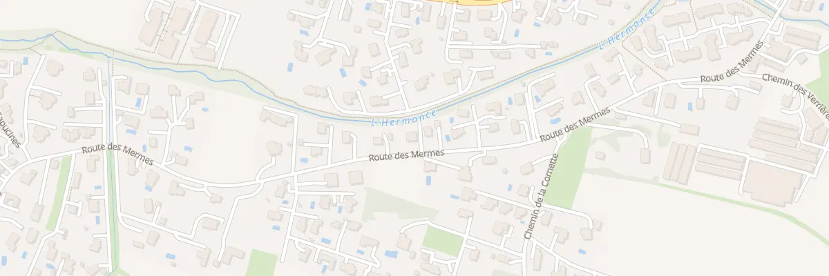 Plan du 545 Rte des Mermes à Veigy-Foncenex