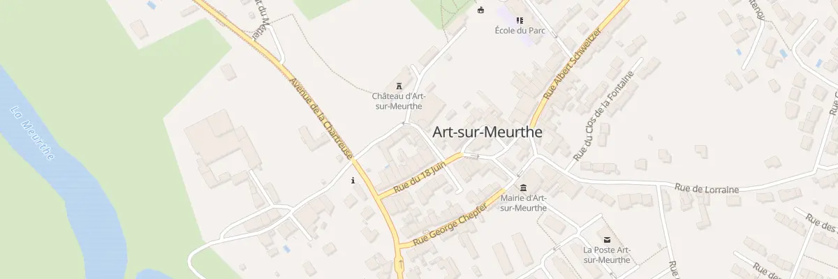 Plan du 14 Rue des Freres Marianistes à Art-sur-Meurthe