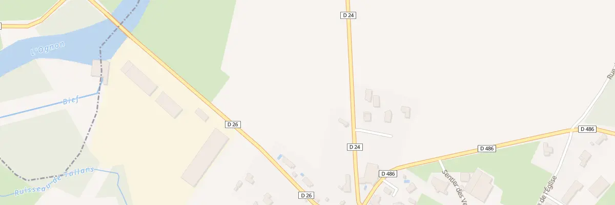 Plan du 3 Rue des Chênevières à Avilley