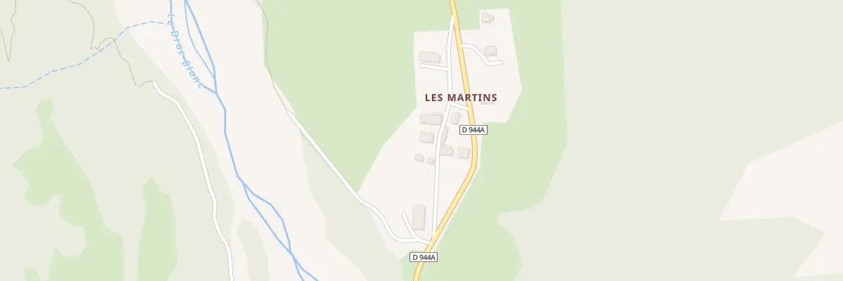 Plan du 5063 Les Martins à Champoléon