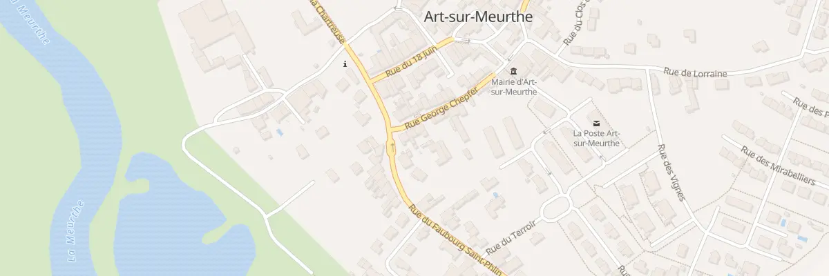 Plan du 4 Rue George Chepfer à Art-sur-Meurthe