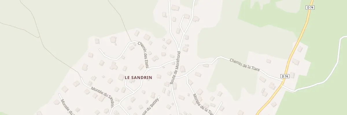 Plan du 10 Rte des Balcons de Saint-Rémy à Saint-Rémy-de-Maurienne