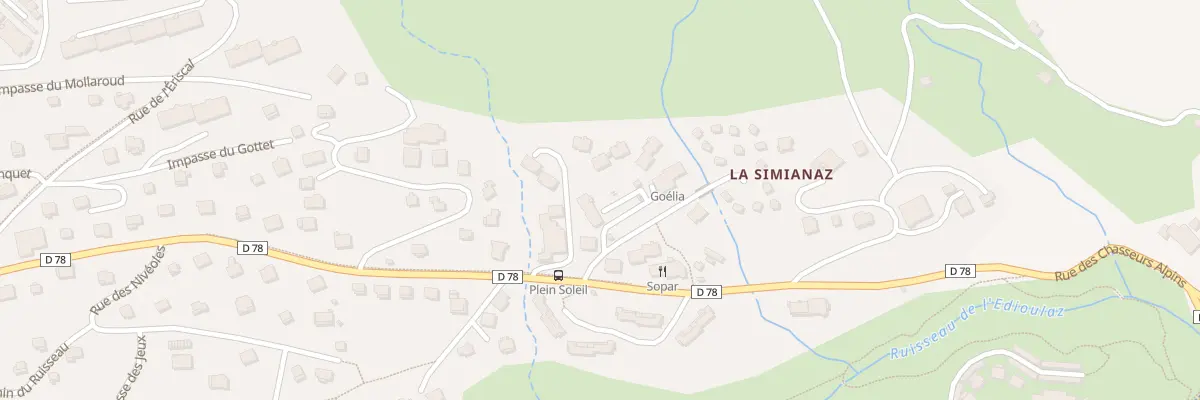 Plan du 5469 La Simianaz à Fontcouverte-la-Toussuire