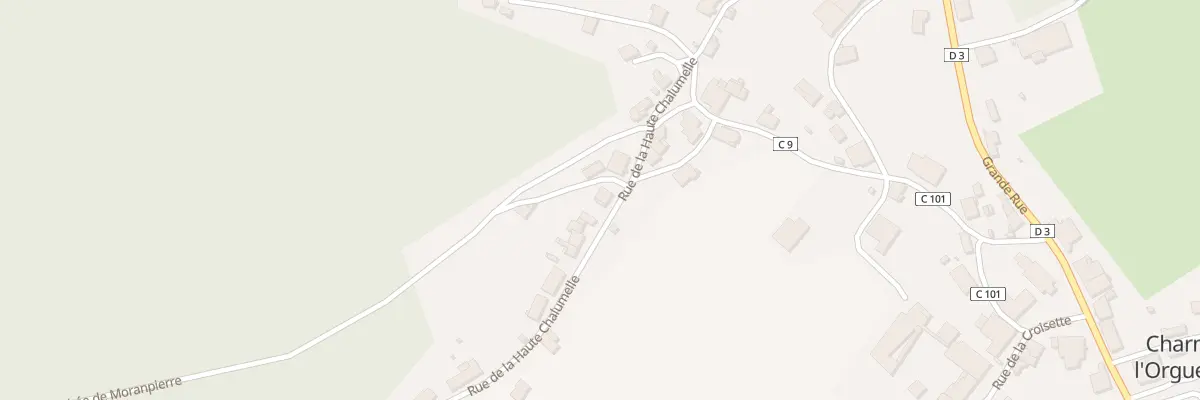 Plan du 34 Haute Chalumelle à Charmois-l’Orgueilleux