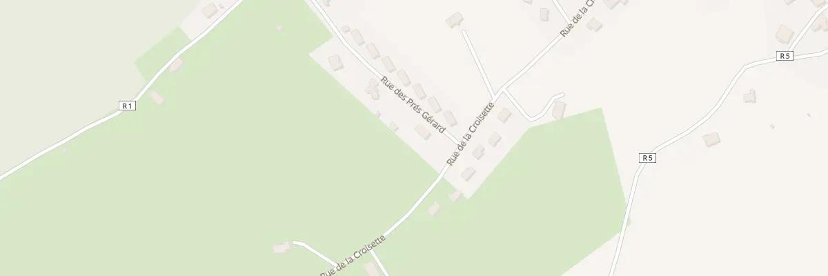 Plan du 15 Rue des Pres Gerard à Charmois-l’Orgueilleux