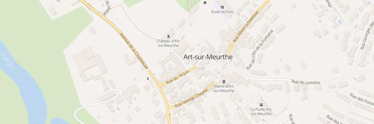 Plan du 13 Rue du 18 Juin à Art-sur-Meurthe