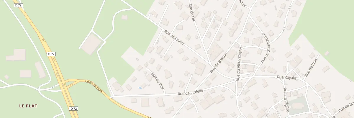 Plan du 15 Rue de Levier à Chaffois