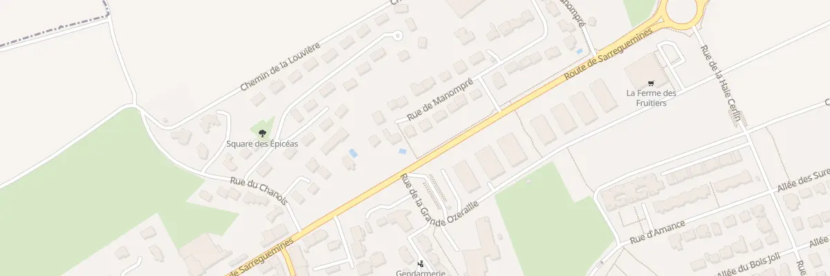 Plan du 6 Rue de Manompre à Seichamps