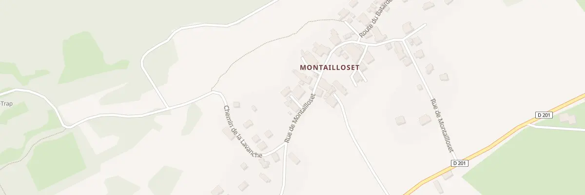 Plan du 22 Imp de Salfranier à Montailleur