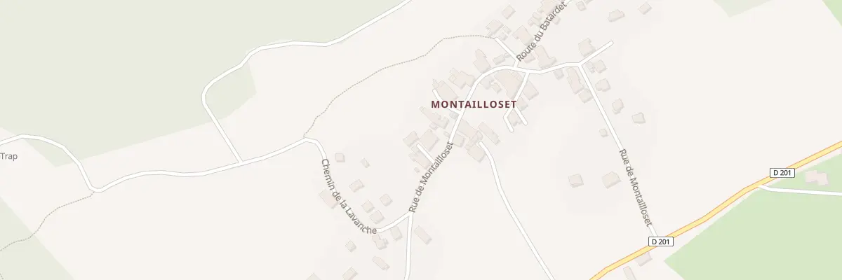 Plan du 26 Imp de Salfranier à Montailleur