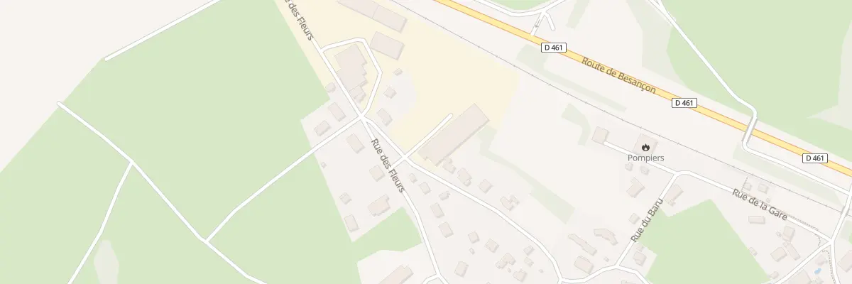 Plan de Au Tertre à Étalans
