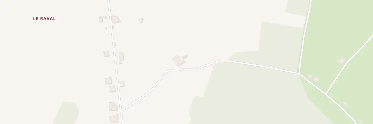 Plan du 1 La Vieille Chaussee à La Vôge-les-Bains