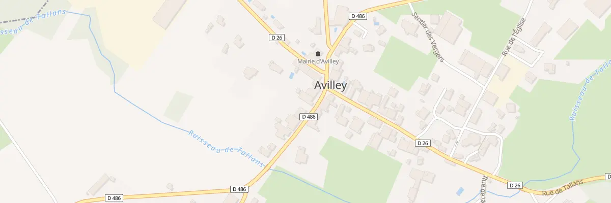 Plan du 8 Rue de Besançon à Avilley