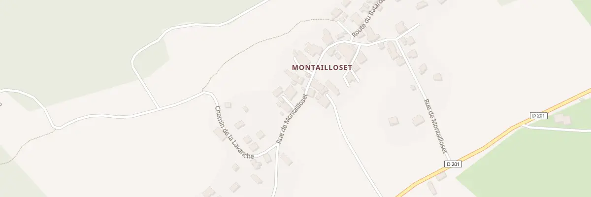 Plan du 448 Rue de Montailloset à Montailleur