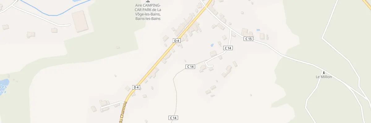 Plan du 31 Rue du Charmois à La Vôge-les-Bains