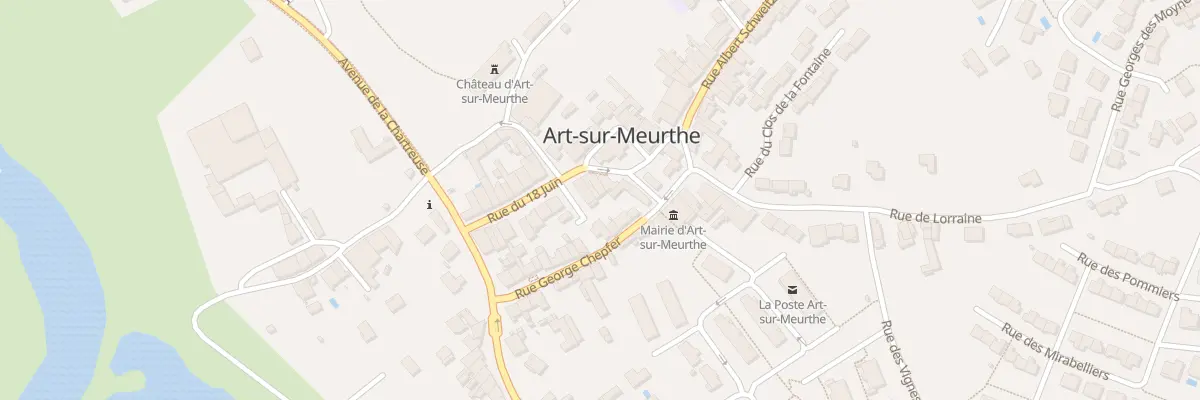 Plan du 22 Rue du 18 Juin à Art-sur-Meurthe