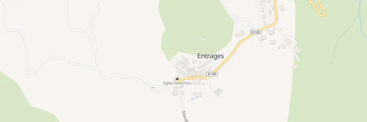 Plan du 7047 Le Village à Entrages