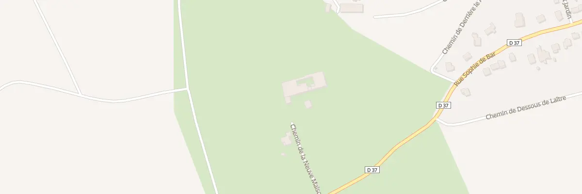 Plan du 9001 La Neuve Maison à Laître-sous-Amance