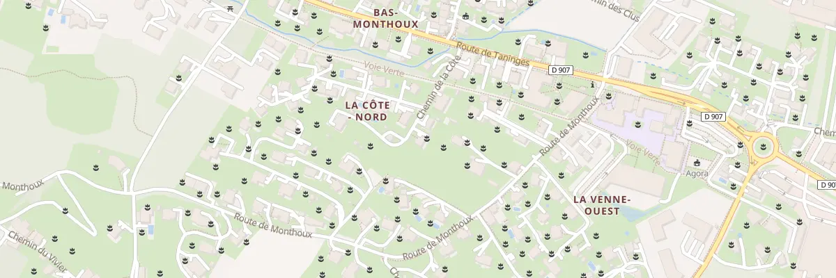 Plan du 5 Che de la Côte à Vétraz-Monthoux