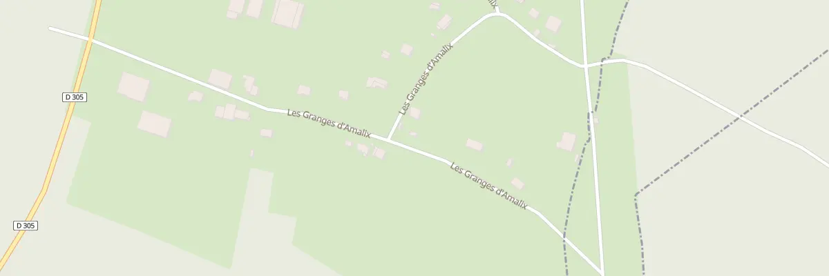 Plan du 107 Les Granges d’Amalix à Bouligney