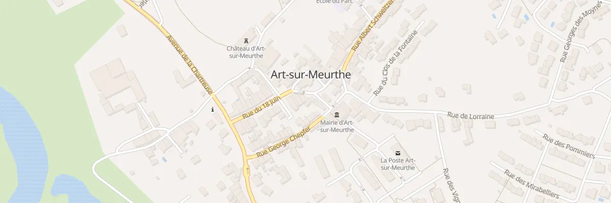 Plan du 2 Rue Saint Aignan à Art-sur-Meurthe