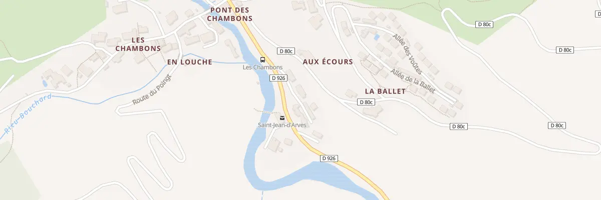 Plan du 5902 Rte des Arves à Saint-Jean-d’Arves