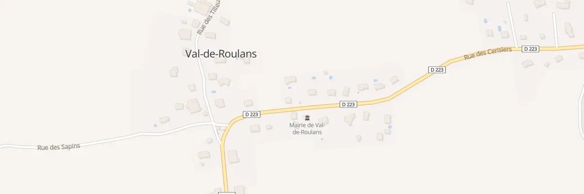 Plan du 5 Rue des Cerisiers à Val-de-Roulans