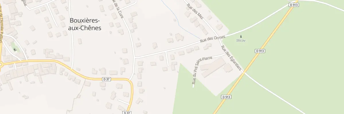 Plan du 10 Rue des Ormes à Bouxières-aux-Chênes