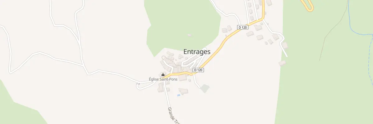 Plan du 7017 Le Village à Entrages