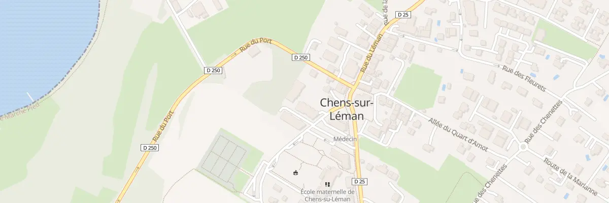 Plan du 545 Rue de l’Égalité à Chens-sur-Léman