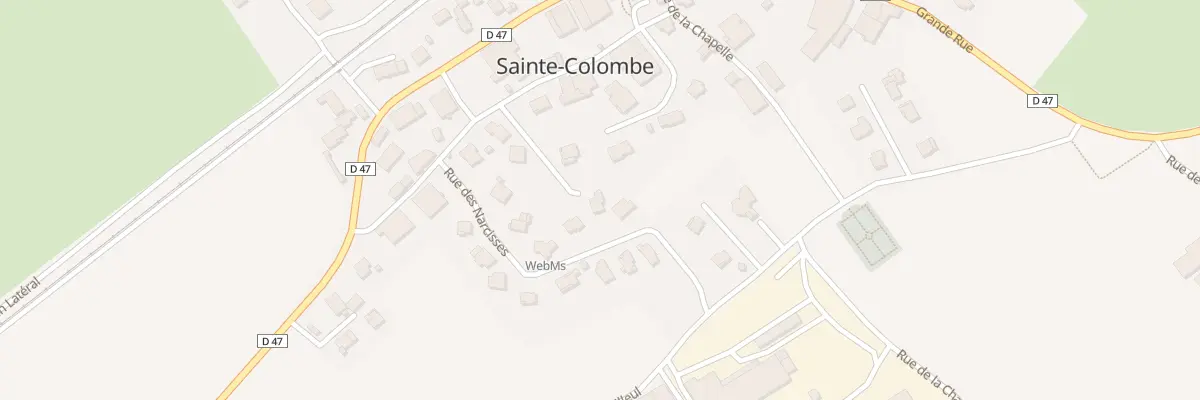 Plan du 4 Rue des Narcisses à Sainte-Colombe