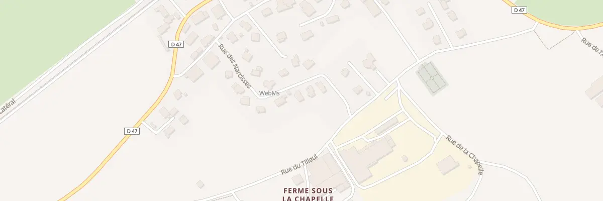 Plan du 5 Rue des Narcisses à Sainte-Colombe